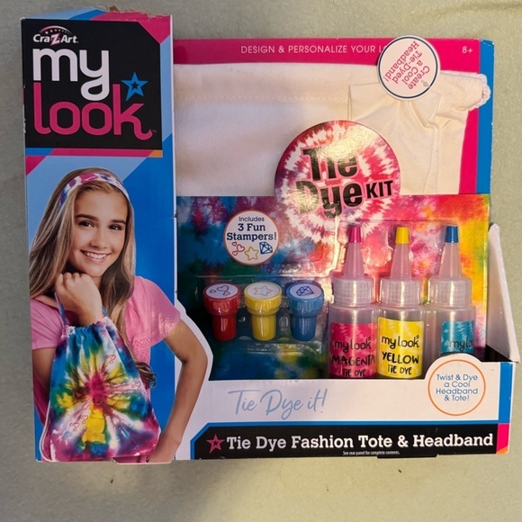 cra Z Art Other - Tie-Dye Kit with tote and Headband